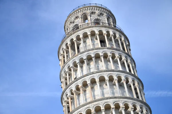 Famosa Torre Inclinada Praça Dos Milagres Pisa Toscana Itália — Fotografia de Stock