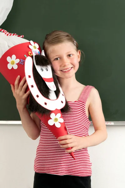 Schattig Kinderportret Gelukkig Kinderconcept — Stockfoto