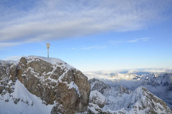 Zugspitze Der Höchste Gipfel Deutschlands — Stockfoto