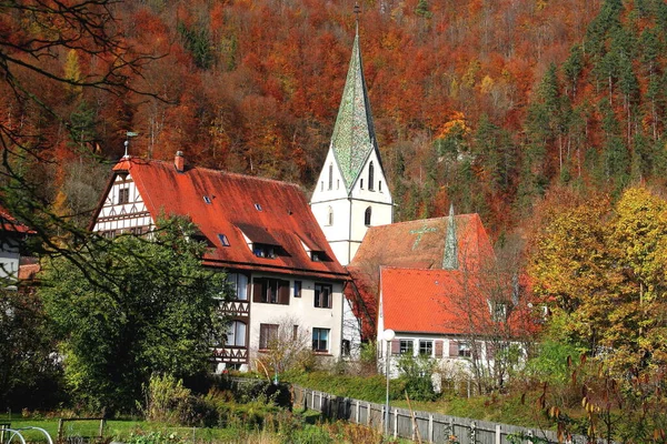 Blaubeuren Una Ciudad Distrito Alb Donau Cerca Ulm Baden Wrttemberg —  Fotos de Stock