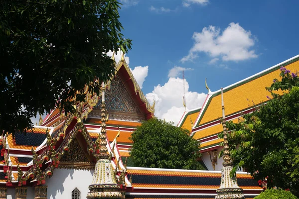 Wat Pho Buddhist Architecture Construction Bangkok — Stock Photo, Image