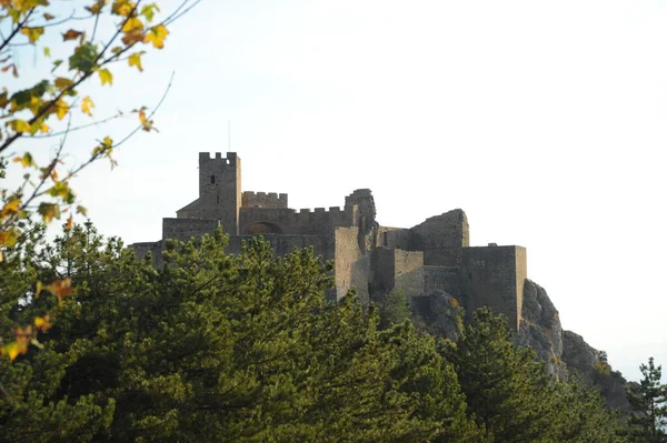 Espanha Castillo Loarre Castelo Loarre — Fotografia de Stock