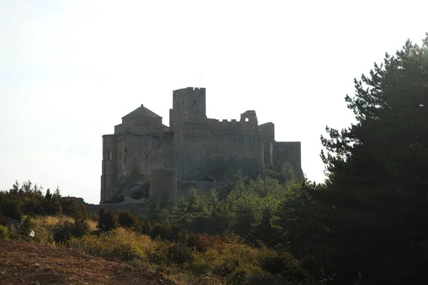 Spain Castillo Loarre Loarre Castle — стоковое фото