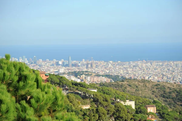 Espagne Façades Barcelone — Photo