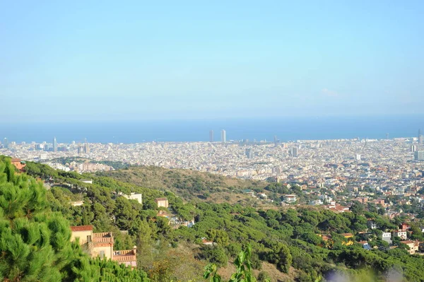 Espanha Fachadas Barcelona — Fotografia de Stock