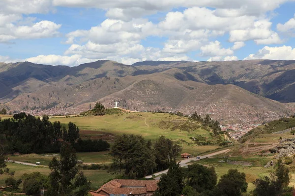 Lna Benteng Sacsayhuaman Cusco — Stok Foto