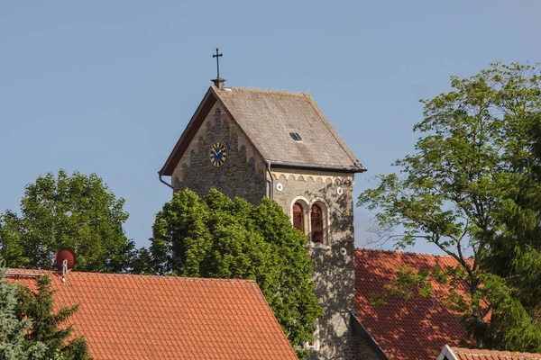 Allrode Harz Templom Torony — Stock Fotó