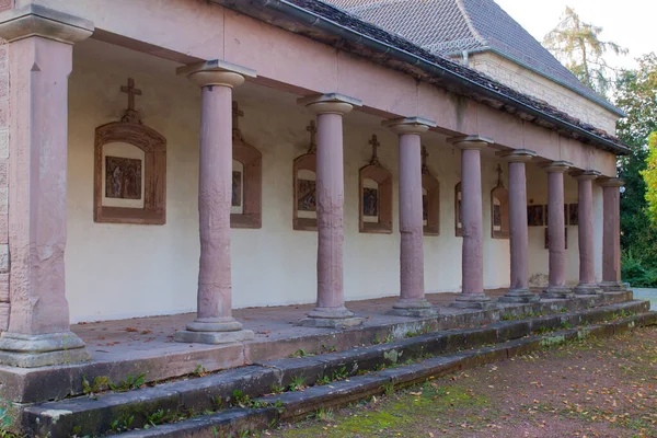 Säulengang Kloster Blieskastel — Stockfoto