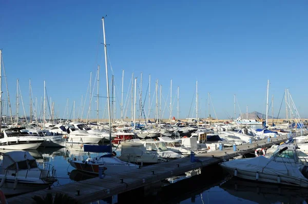 Calpe Limanı Spanya Costa Blanca — Stok fotoğraf