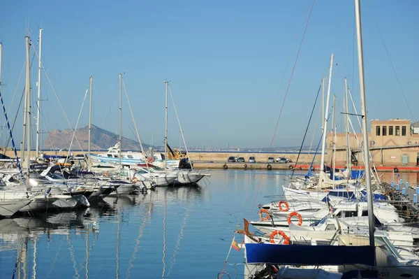 Port Calpe Hiszpania Costa Blanca — Zdjęcie stockowe