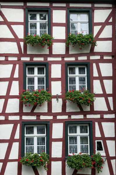 Casa Madeiras Monschau — Fotografia de Stock