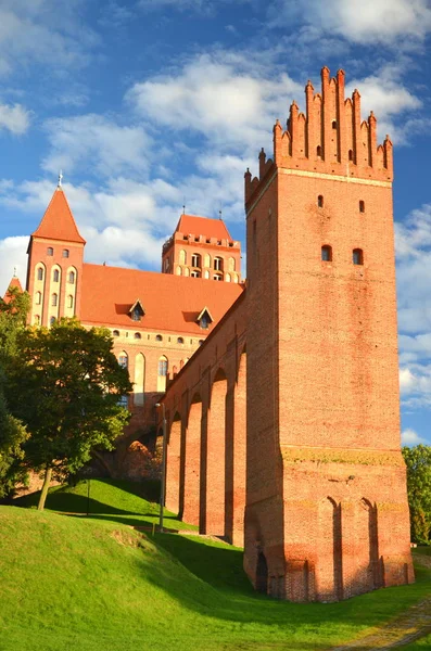 Живописный Вид Квидзинский Собор Померании Польша — стоковое фото