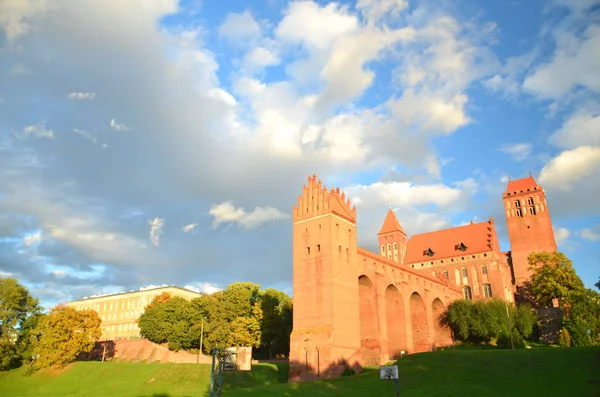 Pintoresca Vista Catedral Kwidzyn Región Pomerania Polonia — Foto de Stock