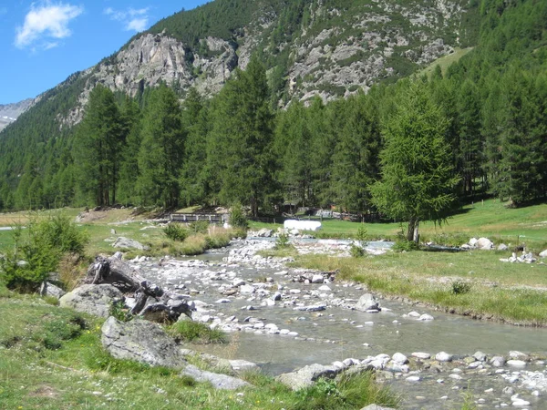 Alps Highest Most Extensive Mountain Range System Lies Entirely Europe — Stock Photo, Image