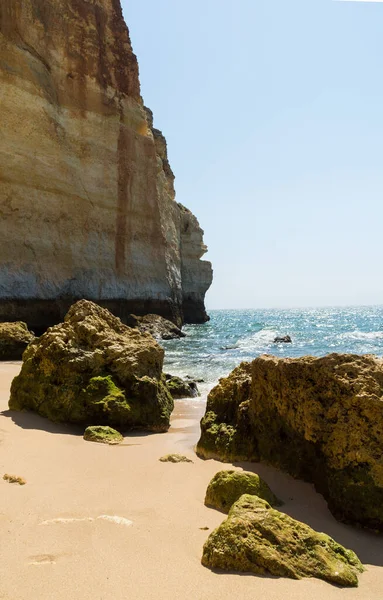 포르투갈 알가르베의 모래사장 — 스톡 사진