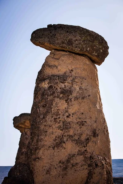 Kőképződés Cappadociában Törökország — Stock Fotó