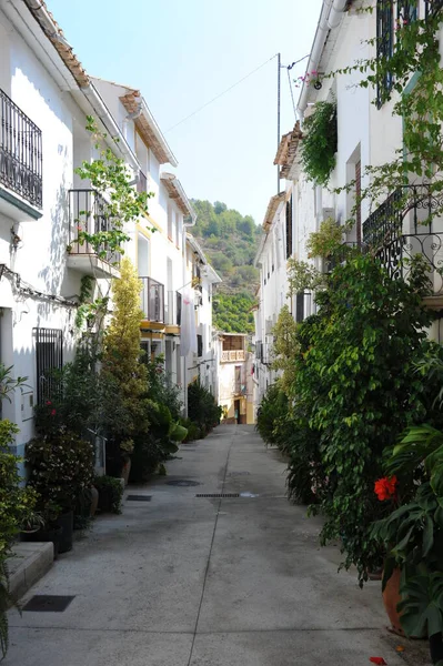 Spain Costa Blanca Hidden Village Mountains — Stock Photo, Image