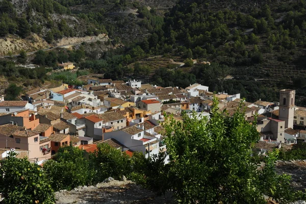 España Costa Blanca Pueblo Escondido Las Montañas —  Fotos de Stock
