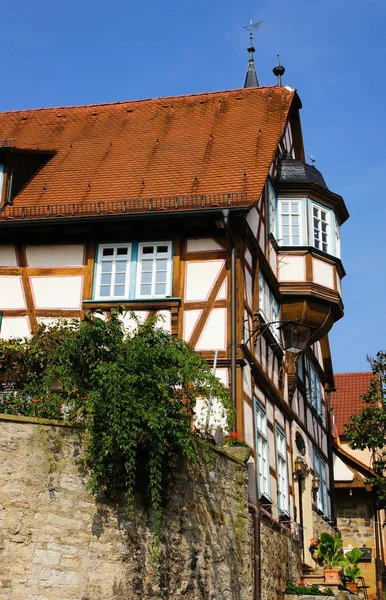 Casa Stile Tudor Cattivi Wimpfen — Foto Stock
