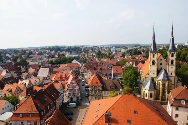 Utsikt Över Gamla Stan Dålig Wimpfen — Stockfoto