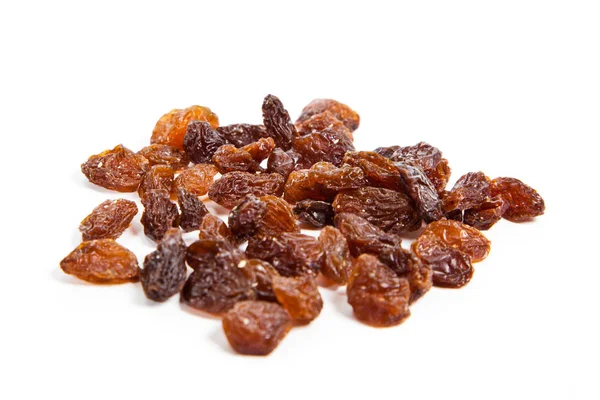 在白色背景下孤立的Raisins人 — 图库照片