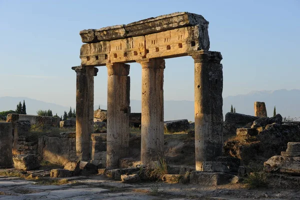 Archaeological View Selective Focus — Stock Photo, Image