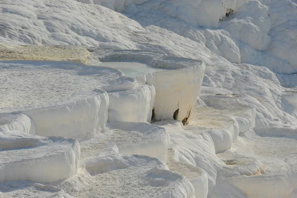 Pamukkale Carbonate 미네랄 Geology — 스톡 사진