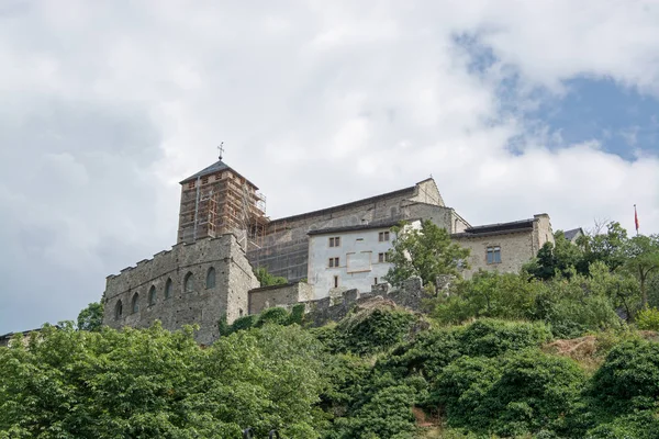 Vista Panorámica Los Detalles Arquitectura Medieval — Foto de Stock