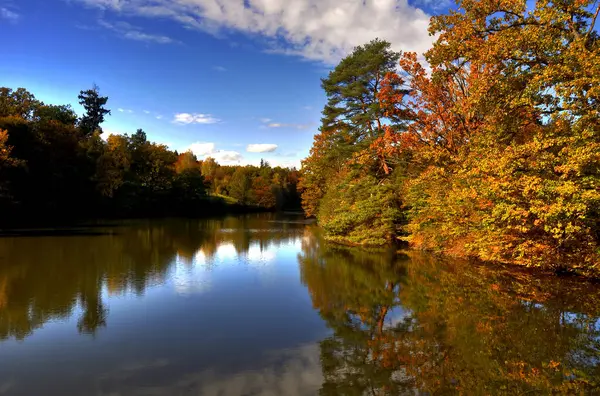 Herbstliche Atmosphäre Selektiver Fokus — Stockfoto