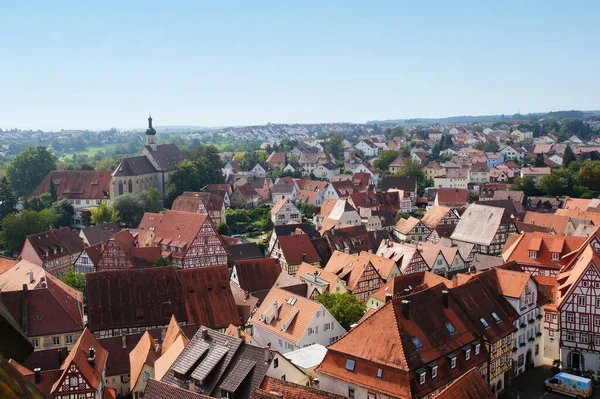 Utsikt Över Gamla Stan Dålig Wimpfen — Stockfoto