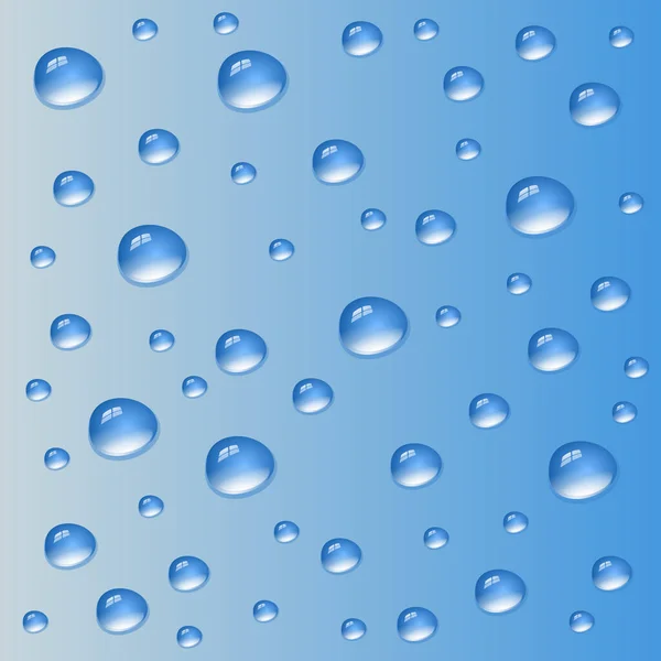 Drops Background Wet Bubbles — Stock Photo, Image