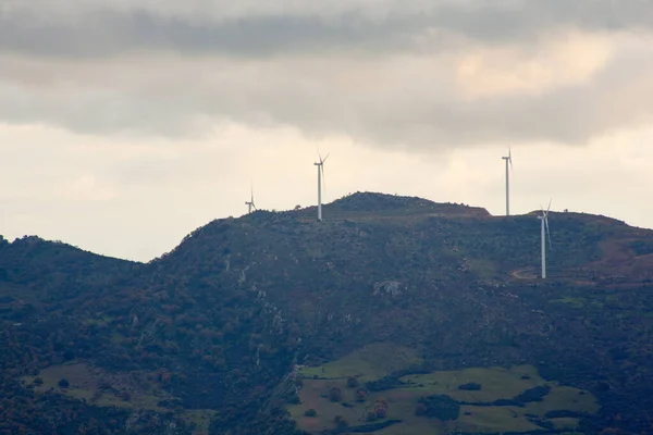 Turbinas Eólicas Energía Eléctrica — Foto de Stock