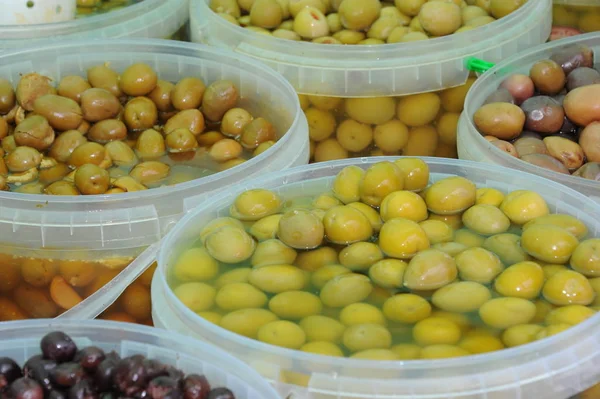 Spain Week Market Olives — Stock Photo, Image