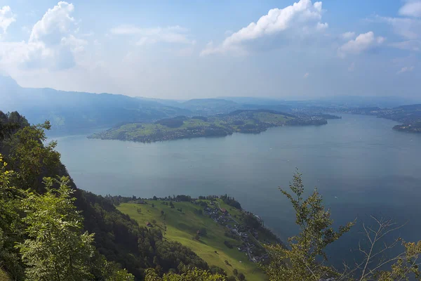 Nebelhorn Dan Allgu Avusturya Alpleri Nin Yüksek Komşu Dağlarına Bakın — Stok fotoğraf