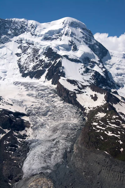 Vista Panorámica Del Hermoso Paisaje Los Alpes — Foto de Stock