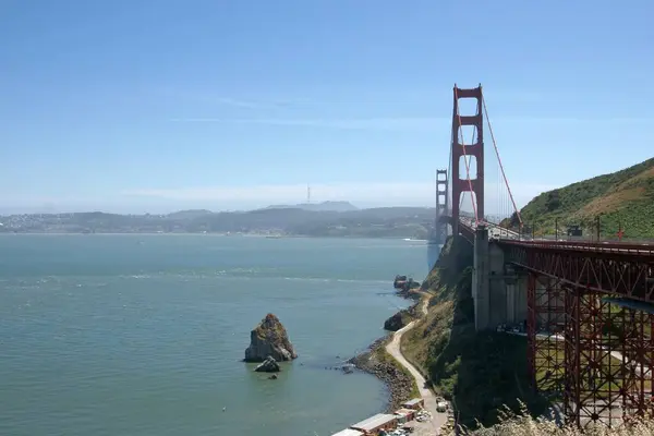 Uitzicht Gouden Poort Brug San Francisco Californië — Stockfoto