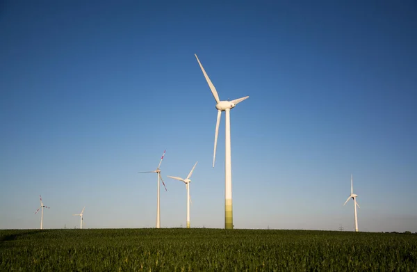 Stromerzeugung Elektrische Energie — Stockfoto