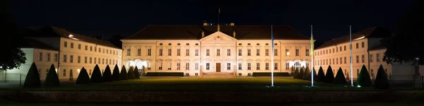 Berlin Bellevue Slott Natten — Stockfoto