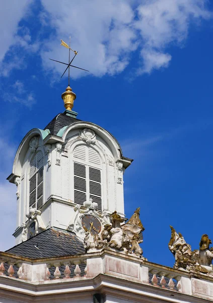 Västra Flygeln Slott Karlsruhe — Stockfoto