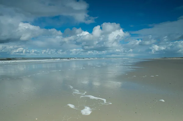 Plaża Scena Naturalna Woda — Zdjęcie stockowe