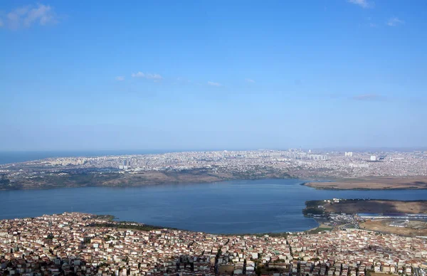 Istambul Uma Cidade Importante Turquia Que Atravessa Europa — Fotografia de Stock