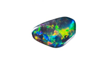 a freed opal with a full colour spectrum clipart