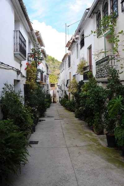 Village Road Bolulla España Alicante — Foto de Stock