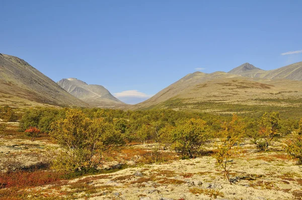 Sonbaharda Rondane Ulusal Parkı Norveç — Stok fotoğraf