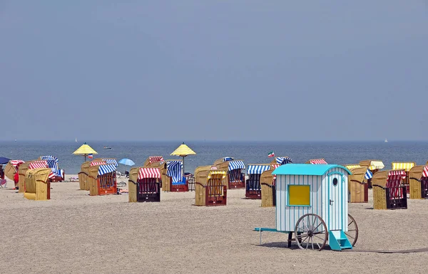 Пляжні Стільці Приморський Курорт — стокове фото