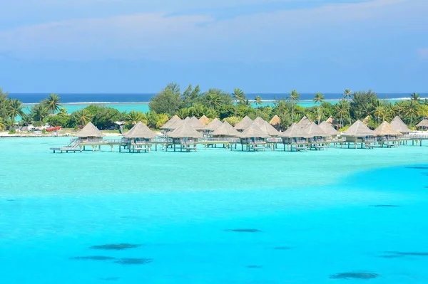 Bungalow Acqua Bora Bora — Foto Stock