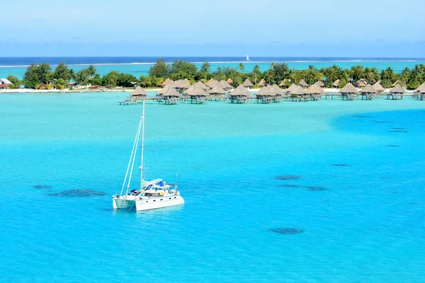 Vista Aerea Delle Maldive Spiaggia Sabbia Bianca Soleggiata Isola Paradiso — Foto Stock