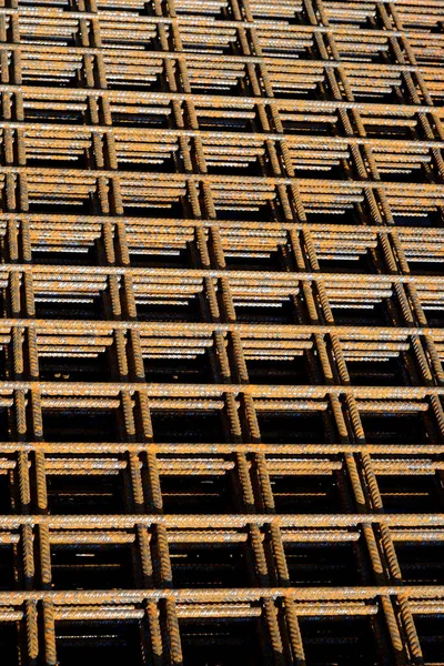 Steel Bars Warehouse — Stock Photo, Image