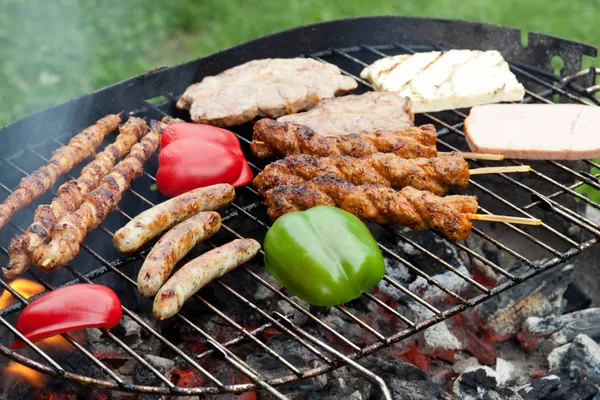 Blick Aus Nächster Nähe Auf Leckeres Essen — Stockfoto