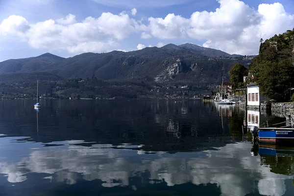 Uno Los Lagos Más Bellos Italia —  Fotos de Stock